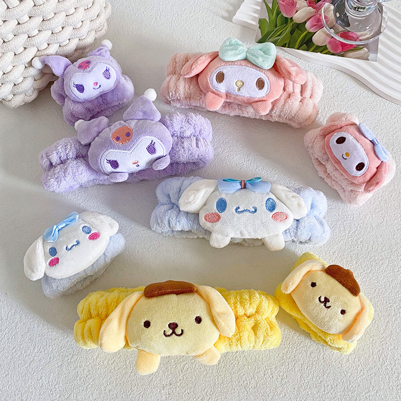 Anime Cosplay Makeup - 3Pcs/set Set Ikat Kepala Anime Kartun