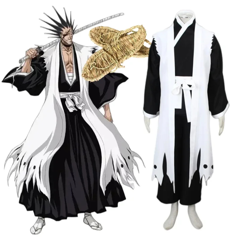 Bleach Captain Coat - Kostum Anime Bleach Kapten Divisi 11