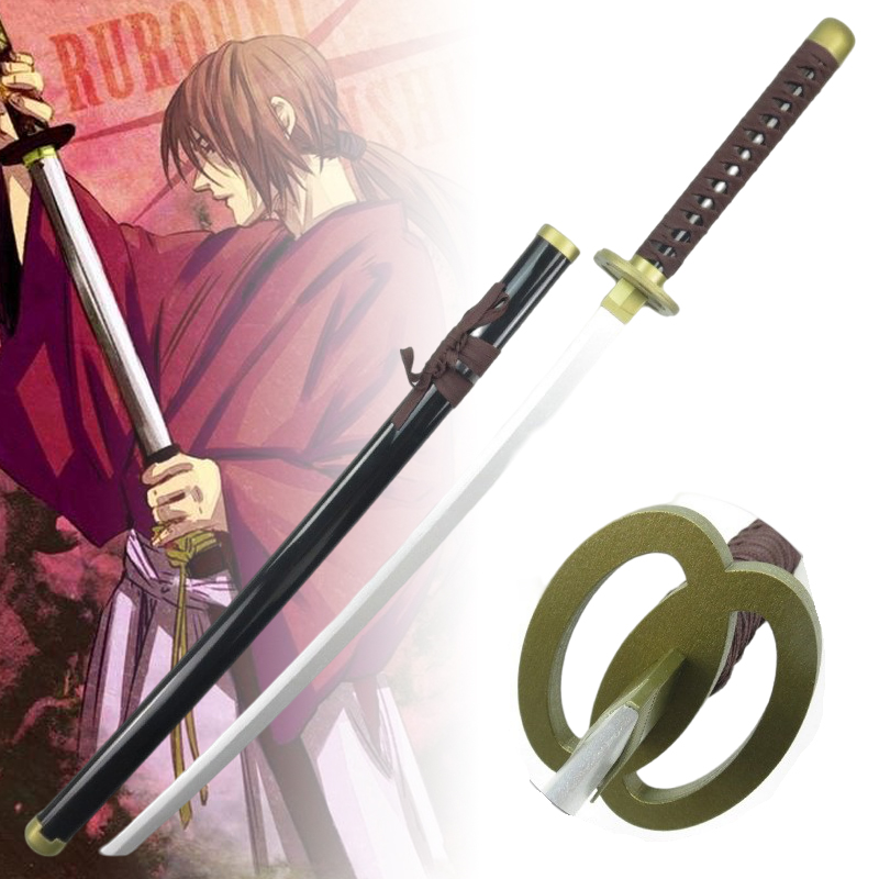 Anime Cosplay Real - Pedang Kayu Himura Kenshin Katana 40