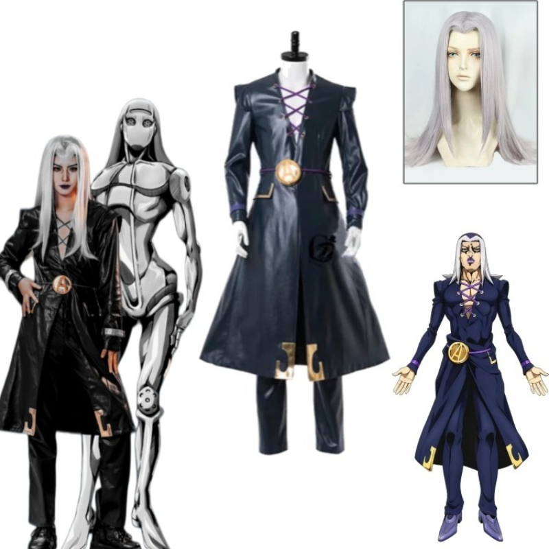 Cosplay Anime Jojo - Kostum Cosplay Moody Blues User Abbacchio