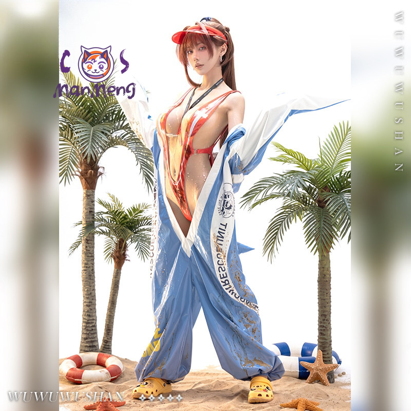 Anime Cosplay Bikini - Kostum Cosplay Baju Renang Marciana NIKKE
