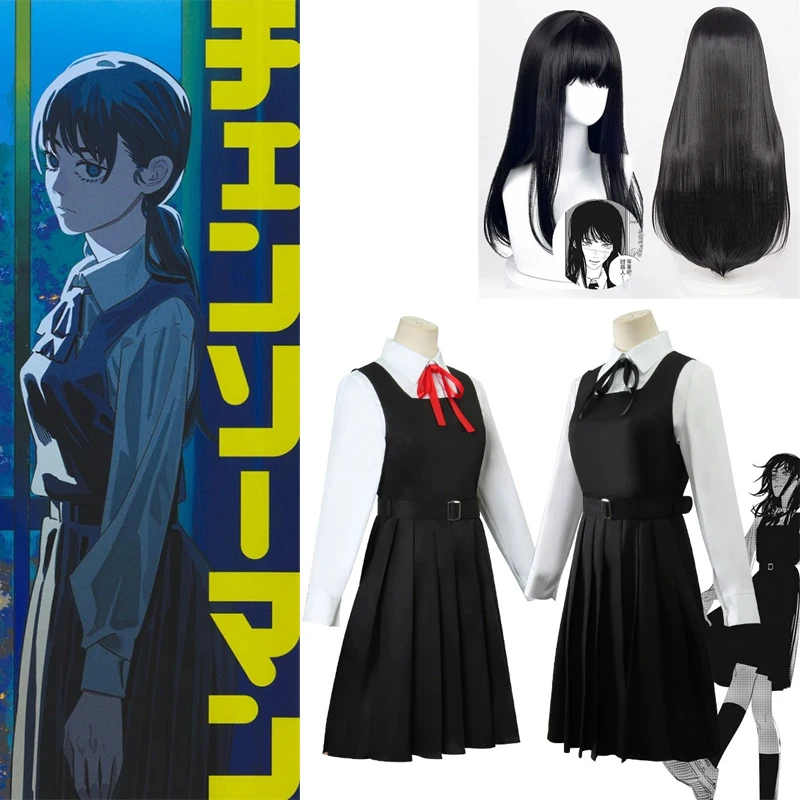 Anime Cosplay Chainsaw Man - Kostum Cosplay Chainsaw Man Mitaka Asa