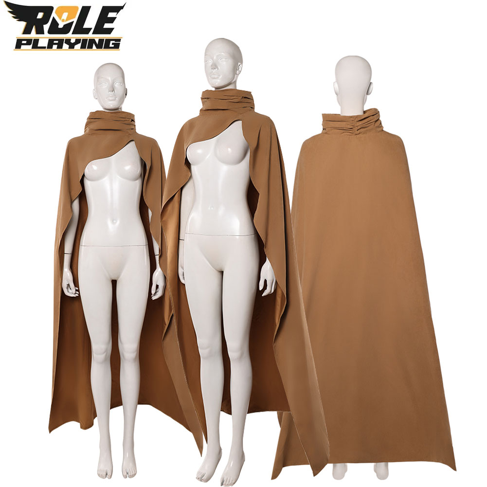 Anime Cosplay Makeup - Devon Izara Cosplay Wanita Jubah Coklat