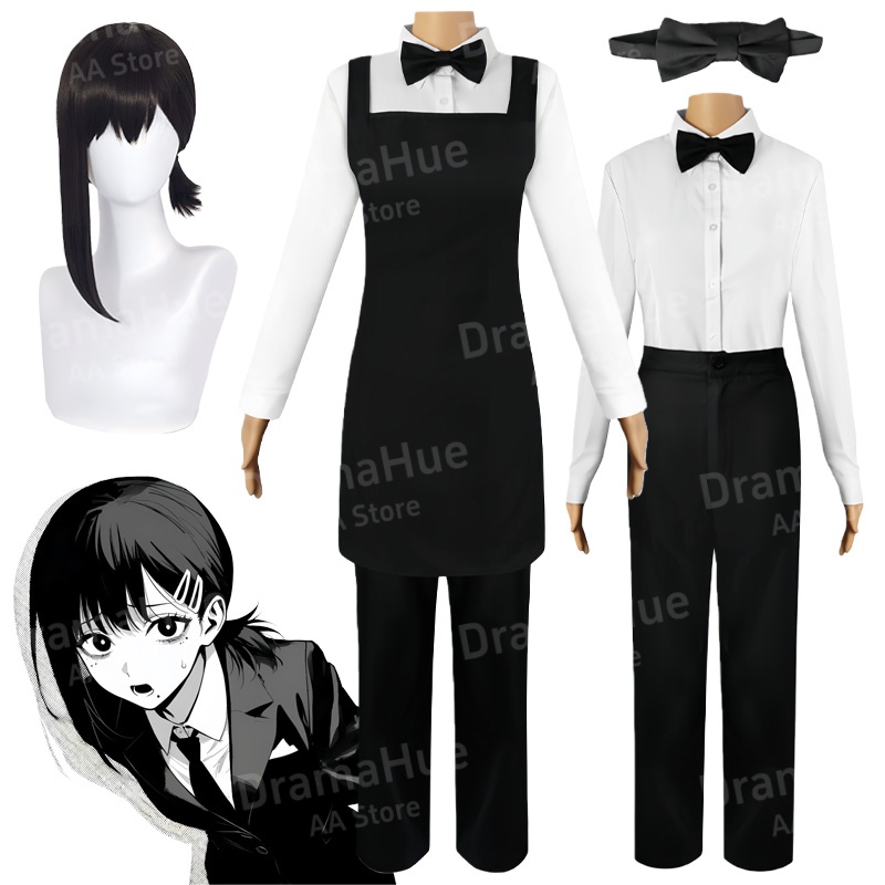 Anime Cosplay Chainsaw Man - Kostum Cosplay Anime Higashiyama Kobeni Chainsaw