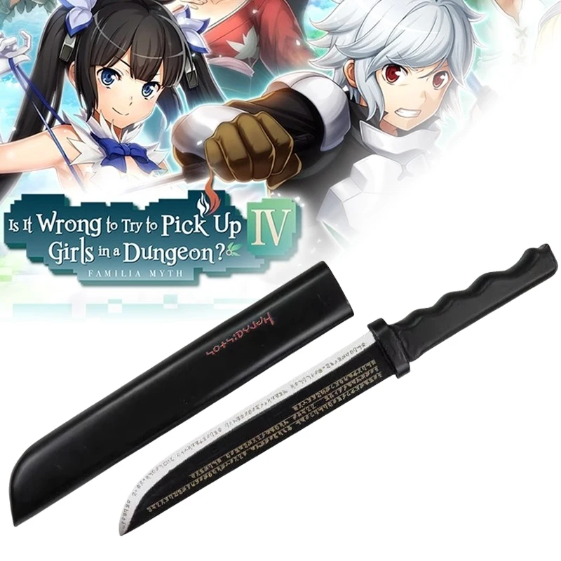Anime Cosplay Real - Pedang Katana Anime DanMachi Bell Cosplay