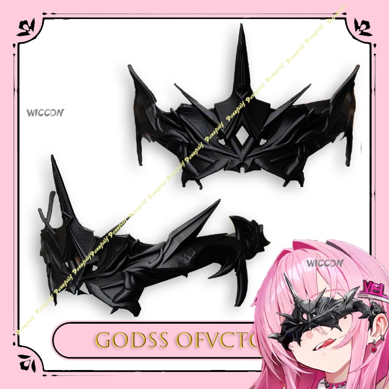 Anime Cosplay Face - Topeng Cosplay NIKKE Velvet Baru, Penutup