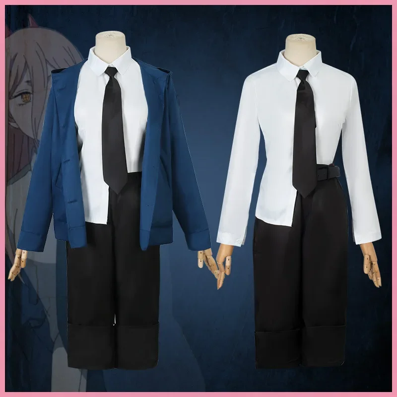 Anime Cosplay Chainsaw Man - Kostum Power Cosplay Chainsaw Man Jaket