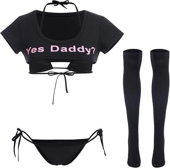 Anime Cosplay Bikini - Set Lingerie Bikini Kawaii Lucu Wanita