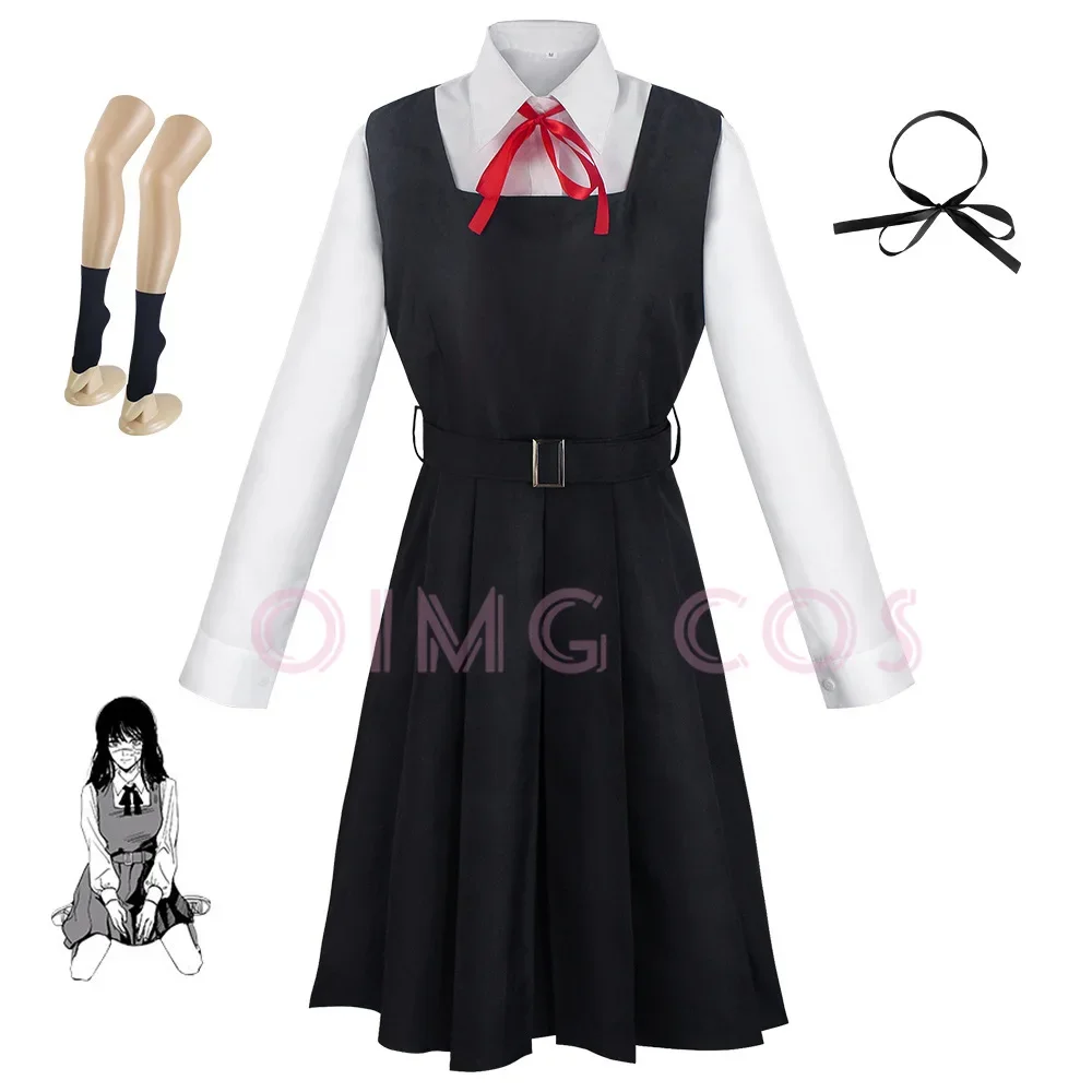 Anime Cosplay Chainsaw Man - Kostum Cosplay Mitaka Asa Pakaian Pria