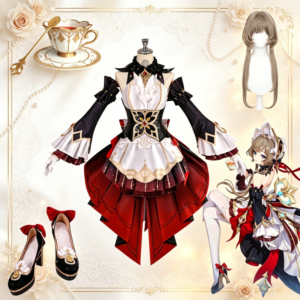 Anime Cosplay Manga - Kostum Cosplay Genshin Impact Sandrone The