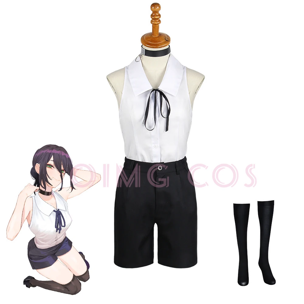Anime Cosplay Chainsaw Man - Kostum Cosplay Reze Chainsaw Man Pakaian