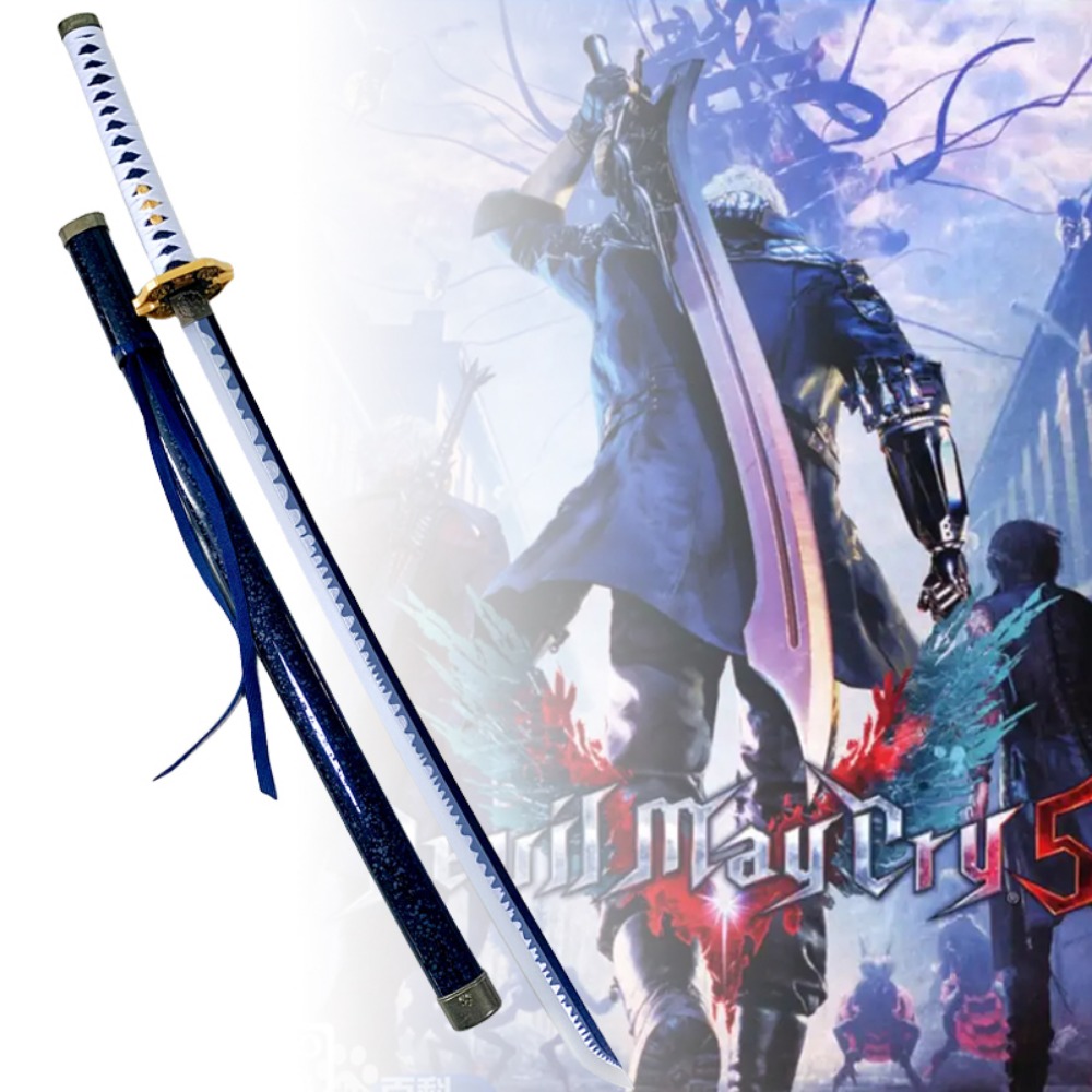 Anime Cosplay Real - Ukuran asli Yamato Katana Devil May