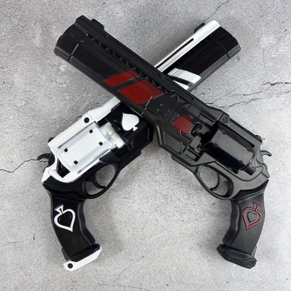 Anime Cosplay Real - Pistol PU 15 inci, Senjata Katana