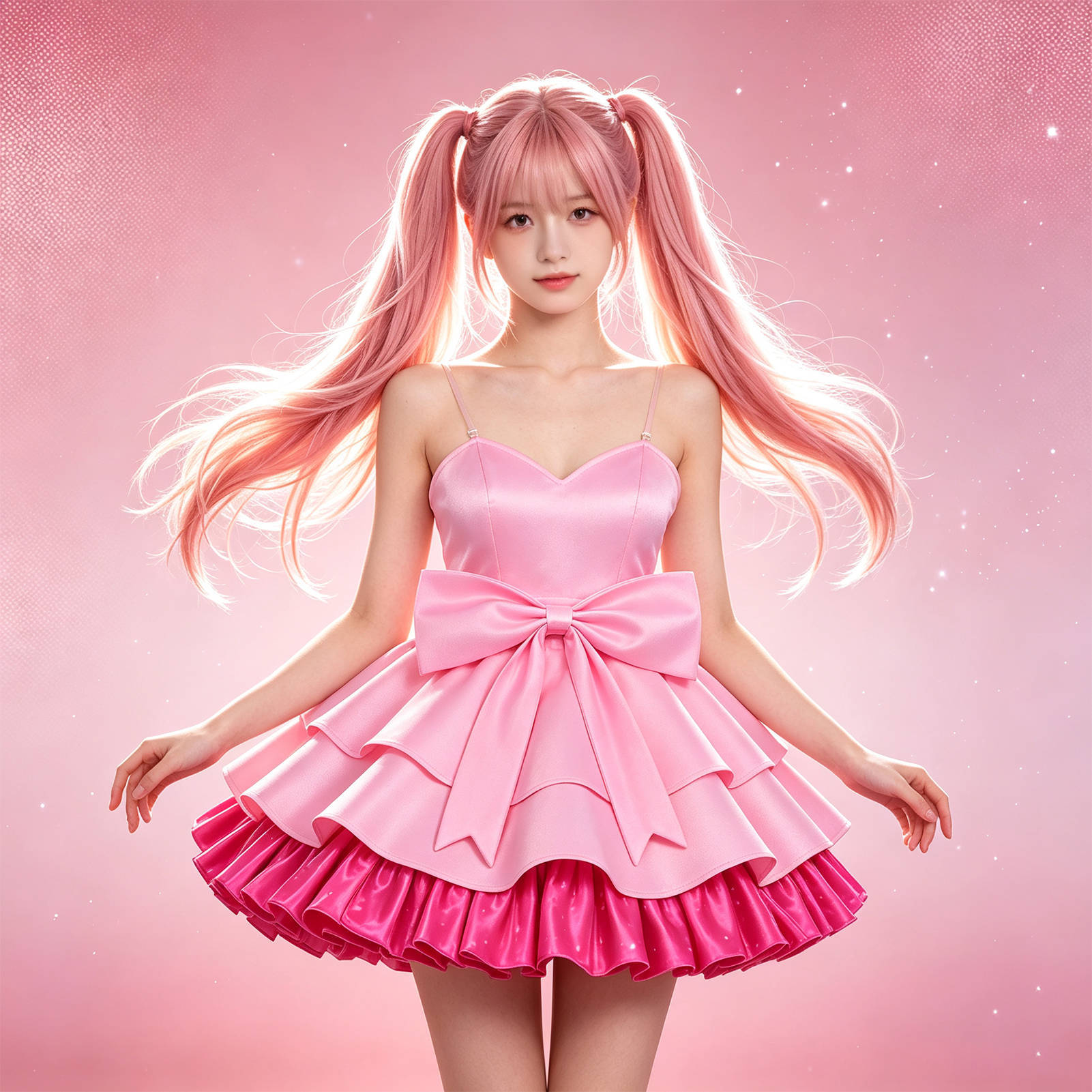 Kostum Cosplay Alien Stage Miz - Anime Cosplay Manga ulasan dan harga