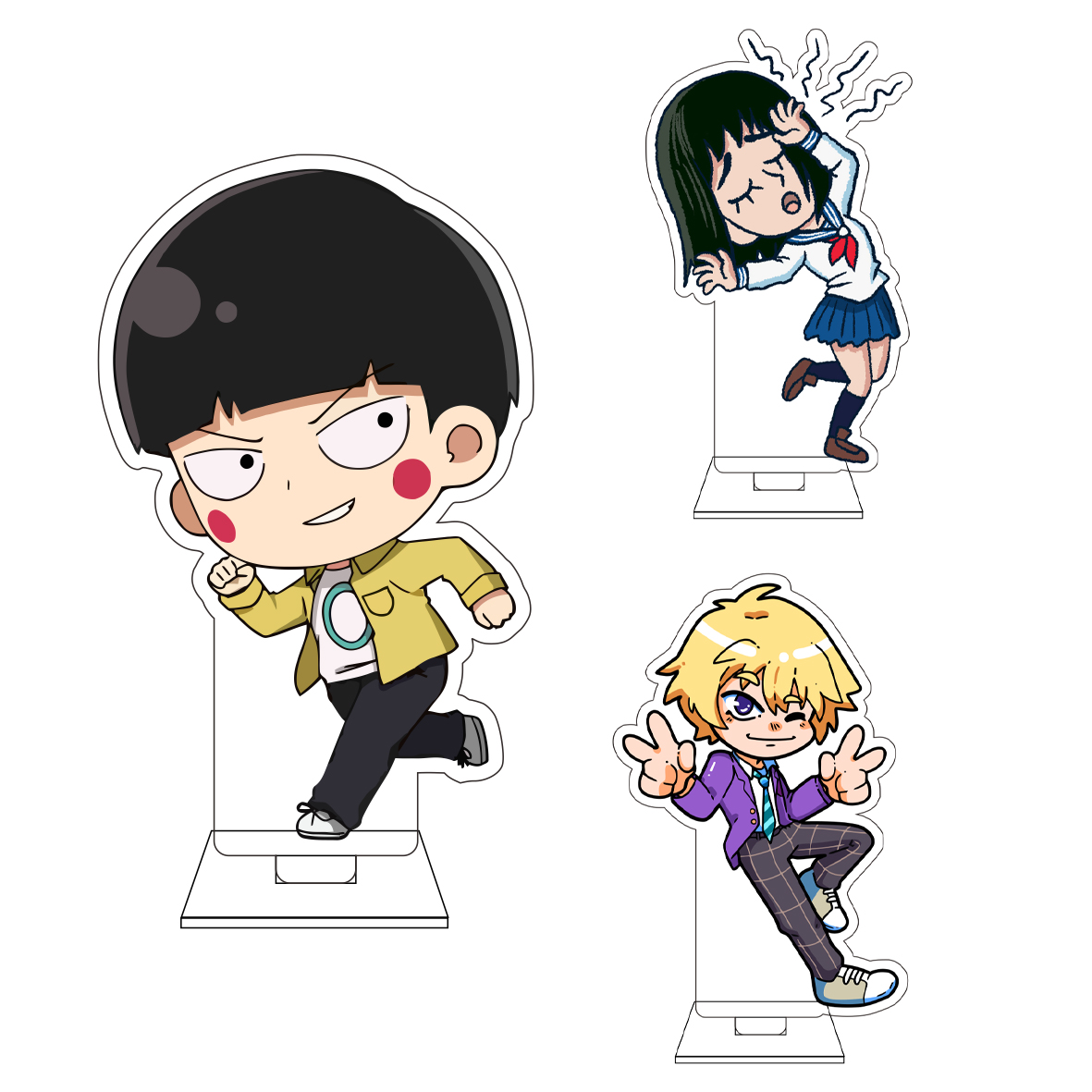 10CM Anime Mobu Saiko Hyaku Co - Anime Cosplay Props ulasan dan harga