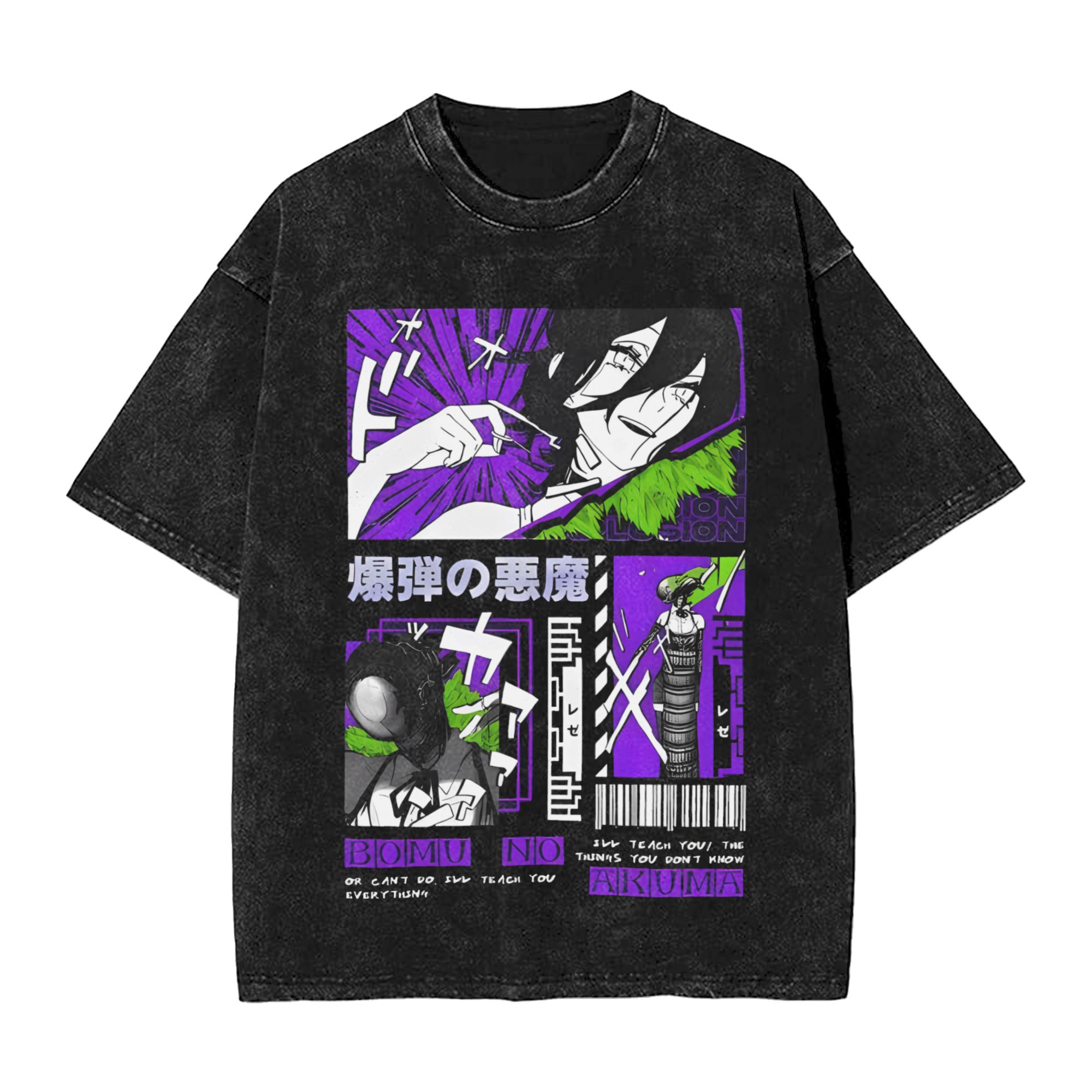 Kaos Katun Chainsaw Man, Kaos  - Anime Cosplay Chainsaw Man ulasan dan harga