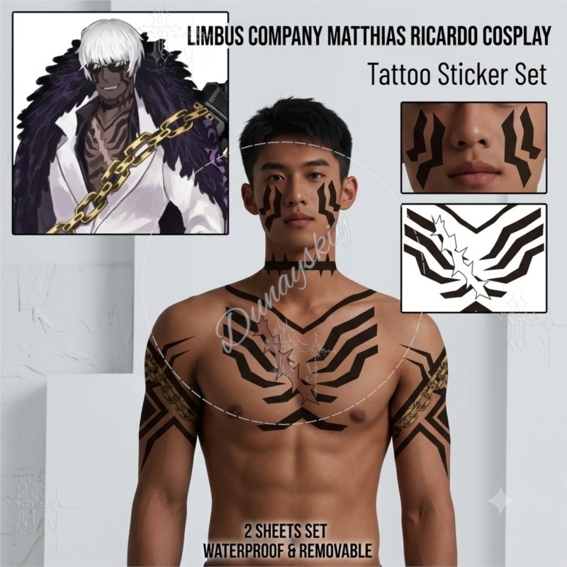 Matthias Ricardo Pola suku hit - Anime Cosplay Face ulasan dan harga