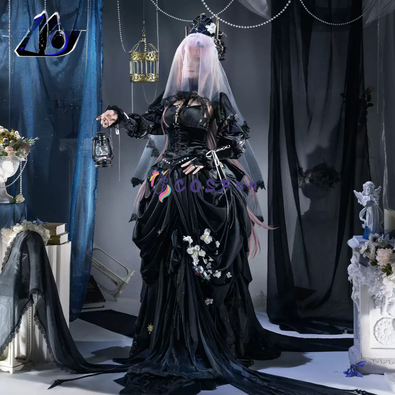 Kostum Cosplay Arknights Civil - Anime Cosplay Lolita ulasan dan harga