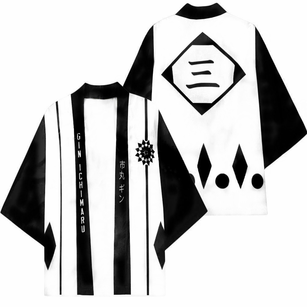 Kimono Harajuku Jepang Cosplay - Bleach Captain Coat ulasan dan harga
