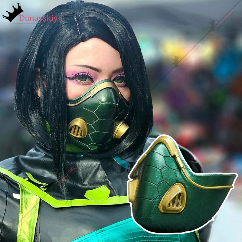 Topeng Ular Viper Valorant unt - Anime Cosplay Face ulasan dan harga