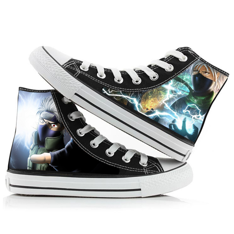 Sepatu Kanvas High-Top Naruto  - Anime Cosplay Couples Ideas ulasan dan harga