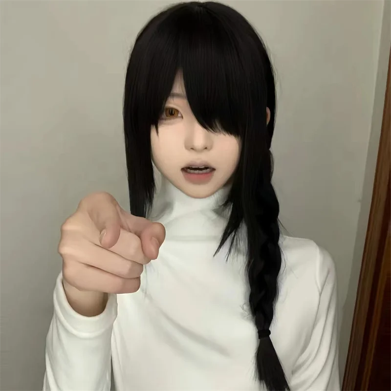 Wig Cosplay Dewasa Anime Chain - Anime Cosplay Chainsaw Man ulasan dan harga