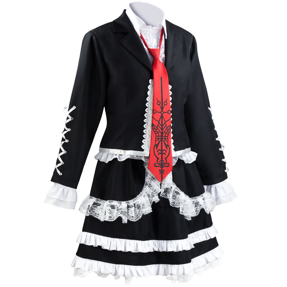 Dangaronpa Celestia Ludenberg  - Anime Cosplay Kostüm ulasan dan harga