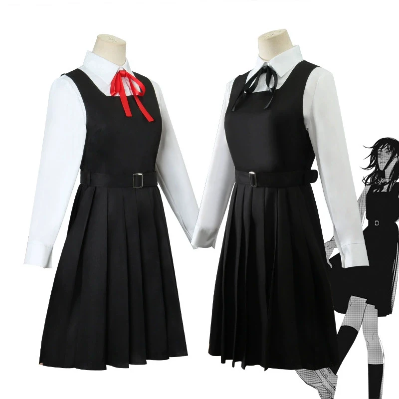 Kostum Cosplay Chainsaw Man Mi - Anime Cosplay Chainsaw Man ulasan dan harga