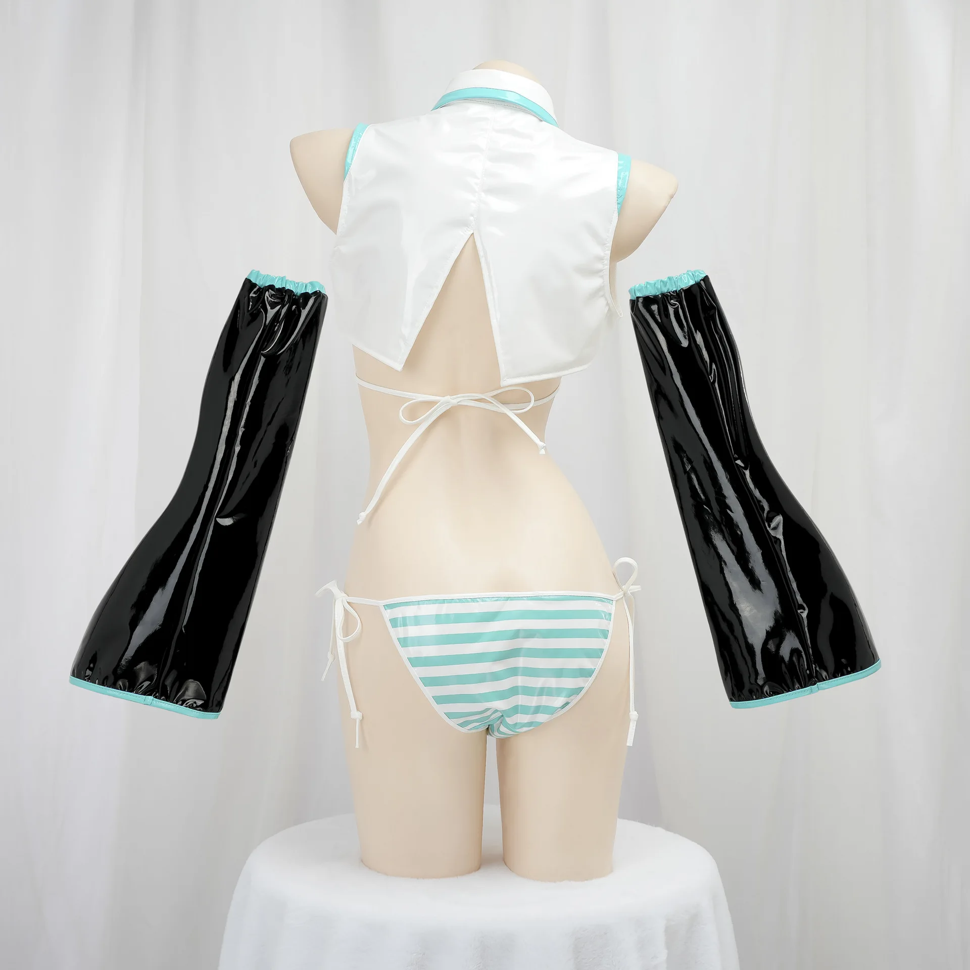 Kostum Cosplay Anime Game Miku - Anime Cosplay Bikini ulasan dan harga