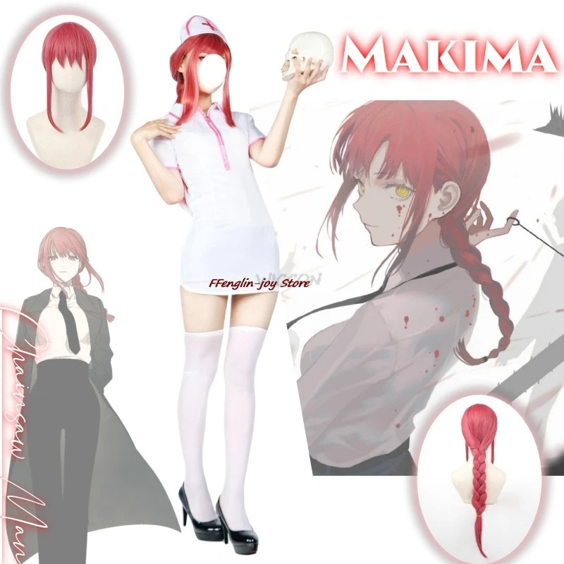 Nene 2025 Makima Anime Chainsa - Anime Cosplay Chainsaw Man ulasan dan harga