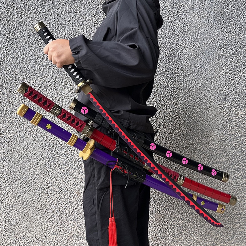 Pedang Katana Roronoa Zoro 40  - Anime Cosplay Real ulasan dan harga