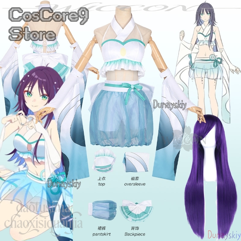 Iroha Sakayori Tsukuyami Kansh - Anime Cosplay Kostüm ulasan dan harga