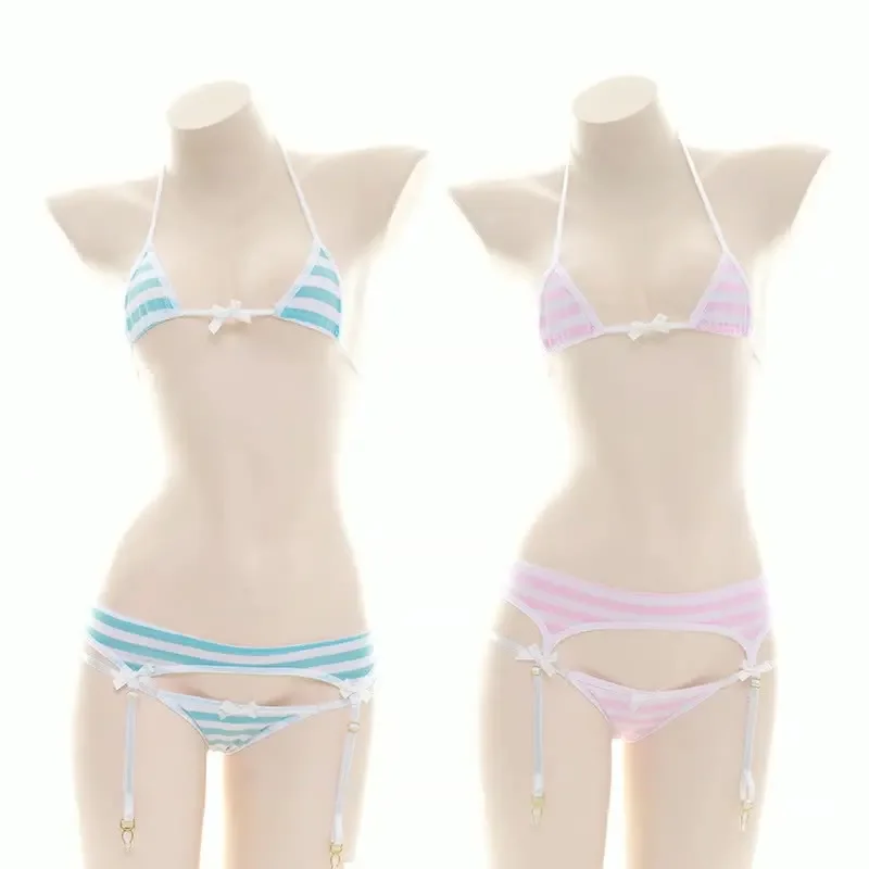 Baju Renang Bikini Tiga Potong - Anime Cosplay Bikini ulasan dan harga
