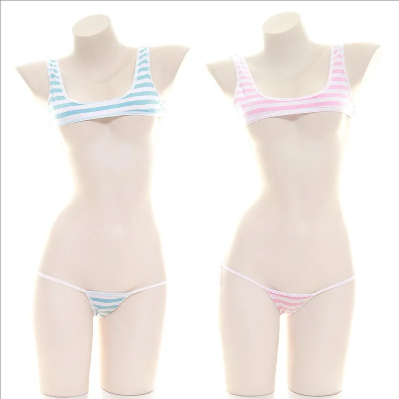 Baju Renang Bikini Tiga Potong - Anime Cosplay Bikini ulasan dan harga