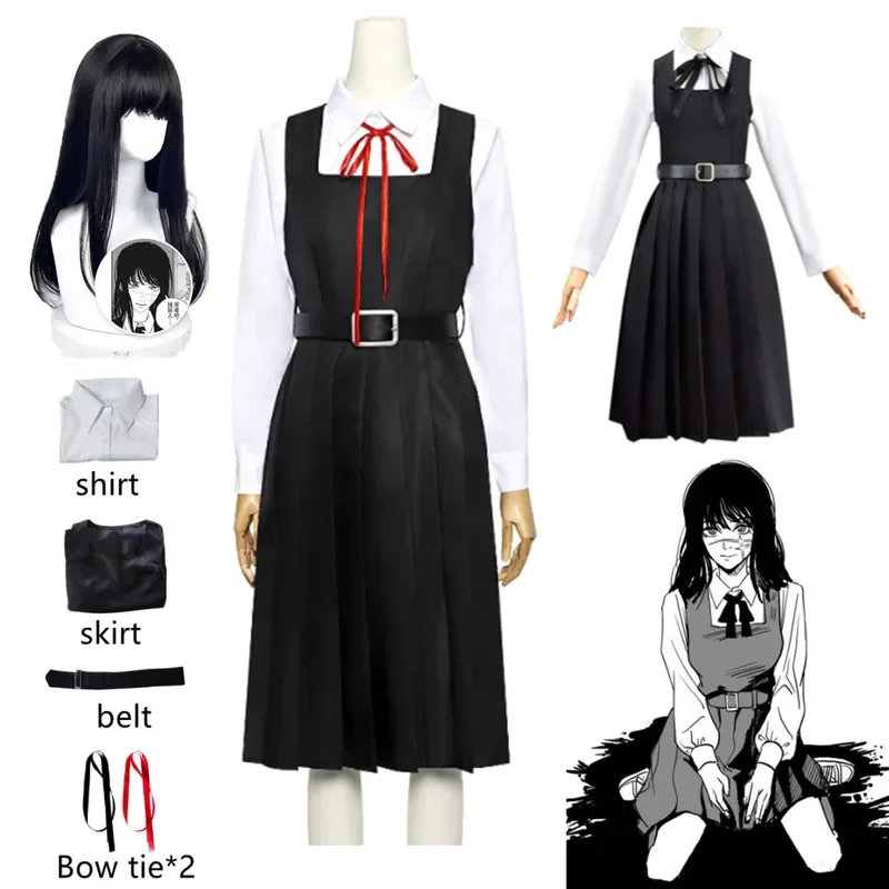 Kostum Cosplay Asa Mitaka 2026 - Anime Cosplay Chainsaw Man ulasan dan harga