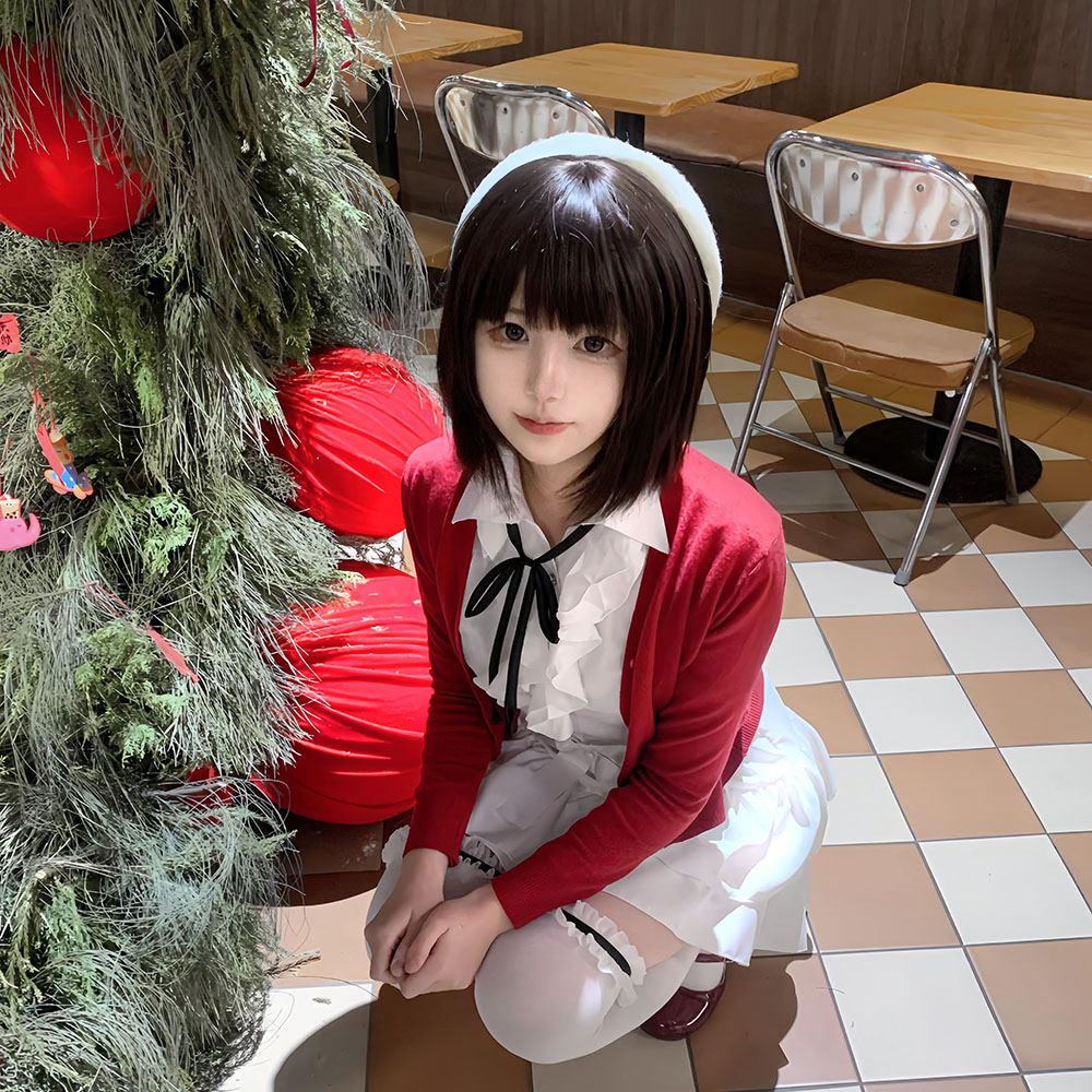 Set Rok Kemeja Mantel Merah An - Anime Cosplay Lolita ulasan dan harga