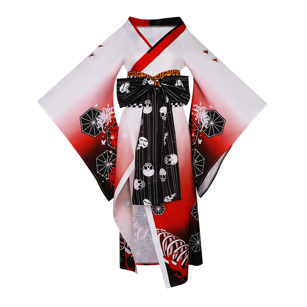 Kostum Cosplay Kimono Chainsaw - Anime Cosplay Chainsaw Man ulasan dan harga