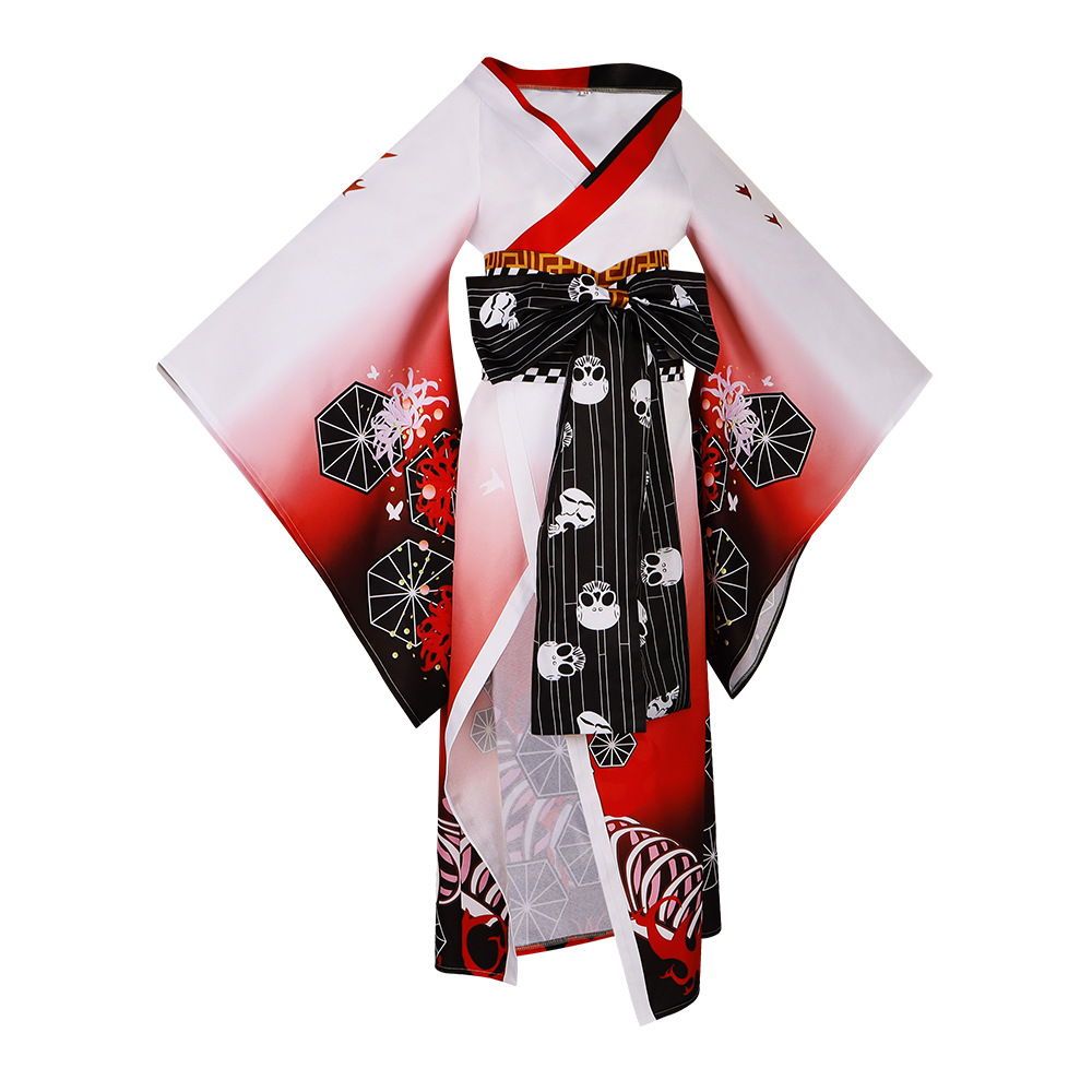 Kostum Cosplay Kimono Chainsaw - Anime Cosplay Chainsaw Man ulasan dan harga
