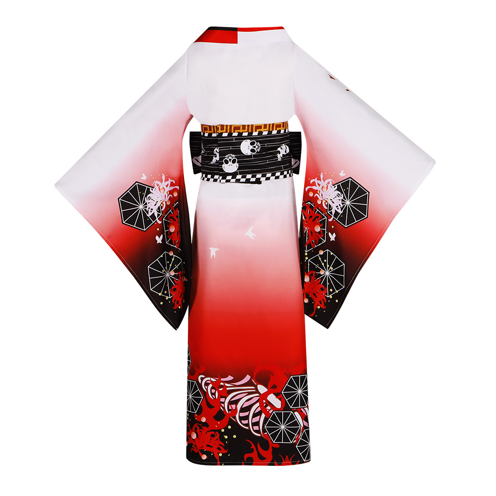 Kostum Cosplay Kimono Chainsaw - Anime Cosplay Chainsaw Man ulasan dan harga