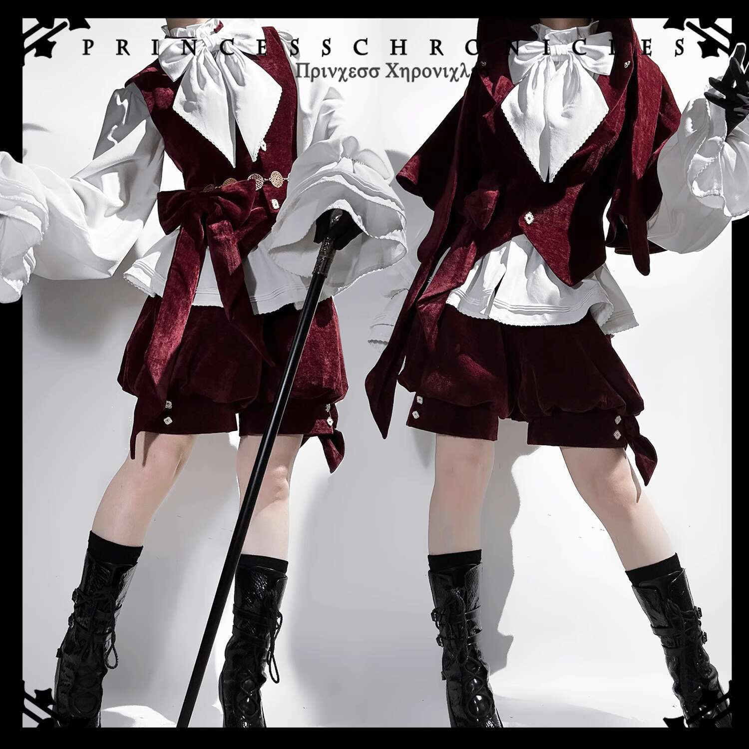 Rompi Pendek Merah Lucu Bergay - Anime Cosplay Lolita ulasan dan harga