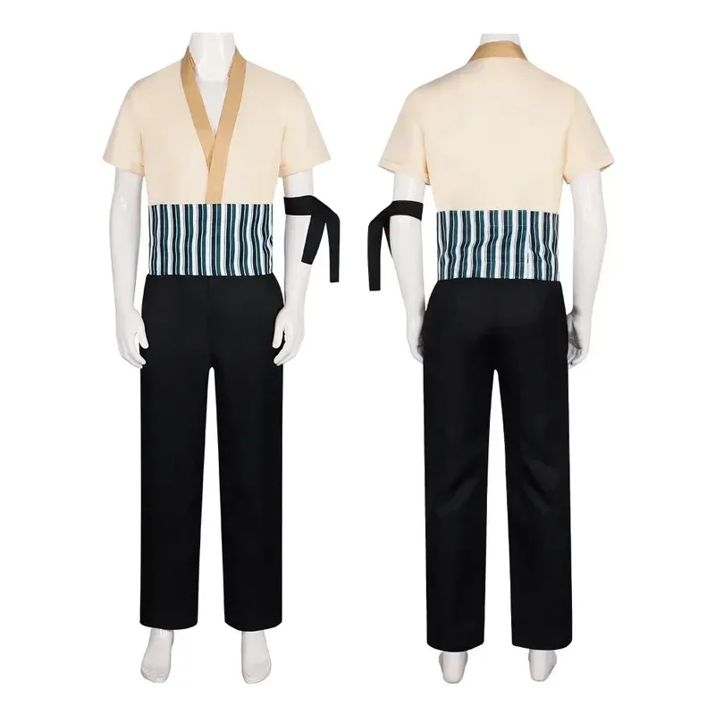 Kostum Cosplay Roronoa Zoro Ve - Anime Cosplay Real ulasan dan harga