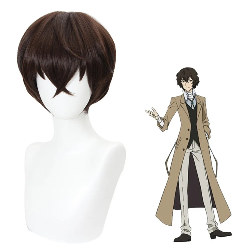 Bungo Stray Dogs Cosplay Dazai - Anime Cosplay Manga ulasan dan harga