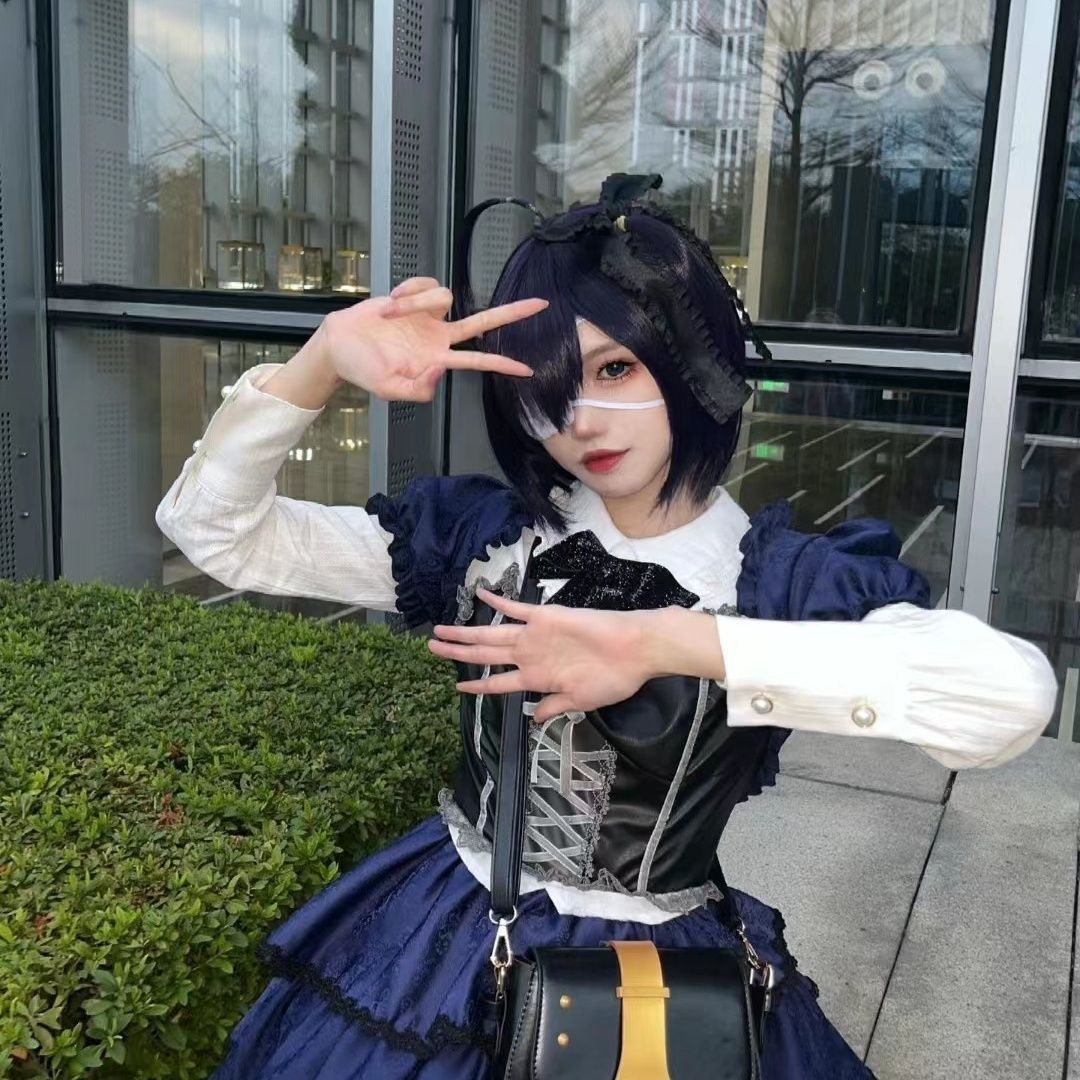 Kostum Cosplay Rikka Takanashi - Anime Cosplay Lolita ulasan dan harga