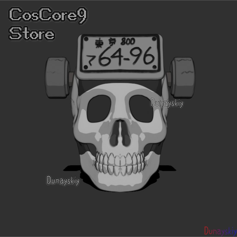 Dorohedoro Ebisu Masker Tengko - Anime Cosplay Face ulasan dan harga