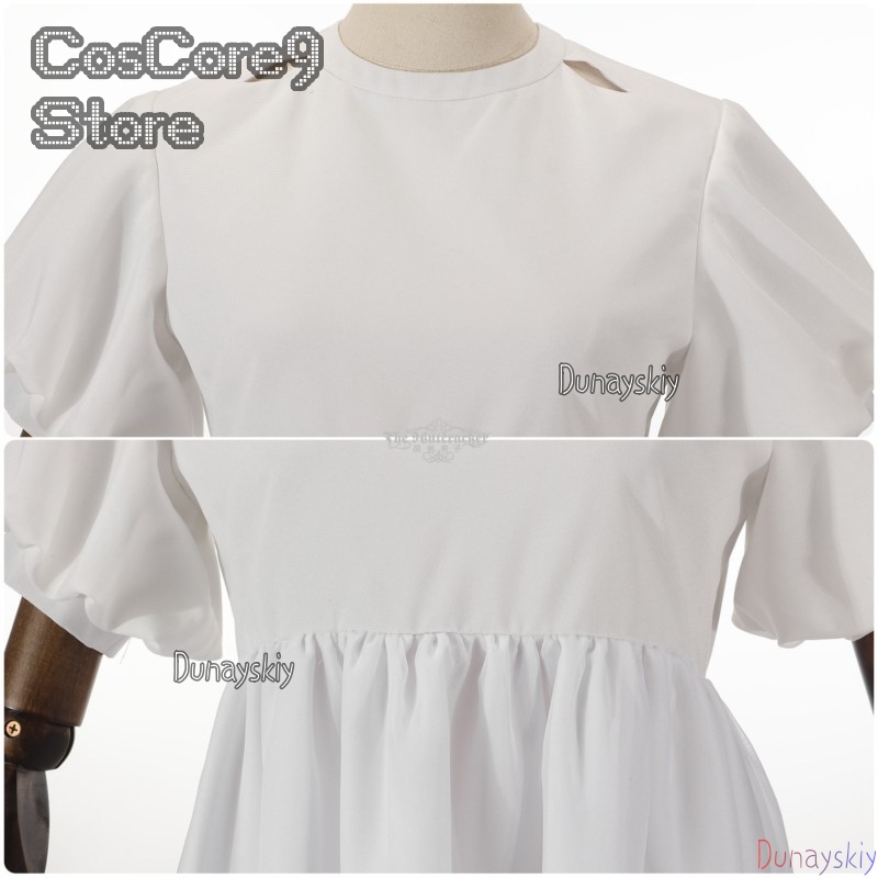 Kostum Cosplay Sua Gaun Putih  - Anime Cosplay Kostüm ulasan dan harga