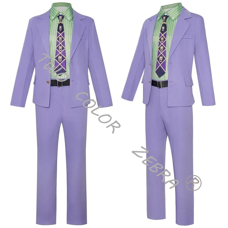 5PCS Kira Yoshikage Cosplay An - Anime Cosplay Kostüm ulasan dan harga