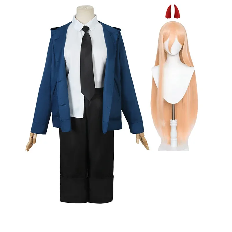 Kostum Power Cosplay Chainsaw  - Anime Cosplay Chainsaw Man ulasan dan harga