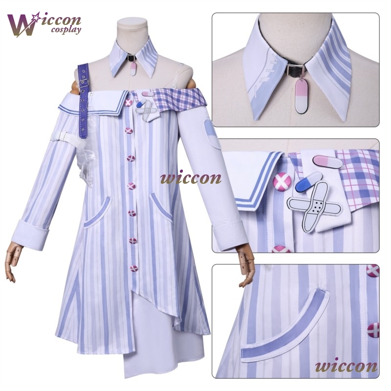 WuHu Infinity Nikki Kostum Cos - Anime Cosplay Girl Ideas ulasan dan harga