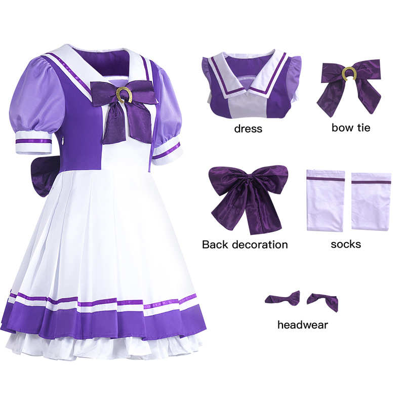 Kostum Cosplay Uma Musume Pret - Anime Cosplay Japanese ulasan dan harga
