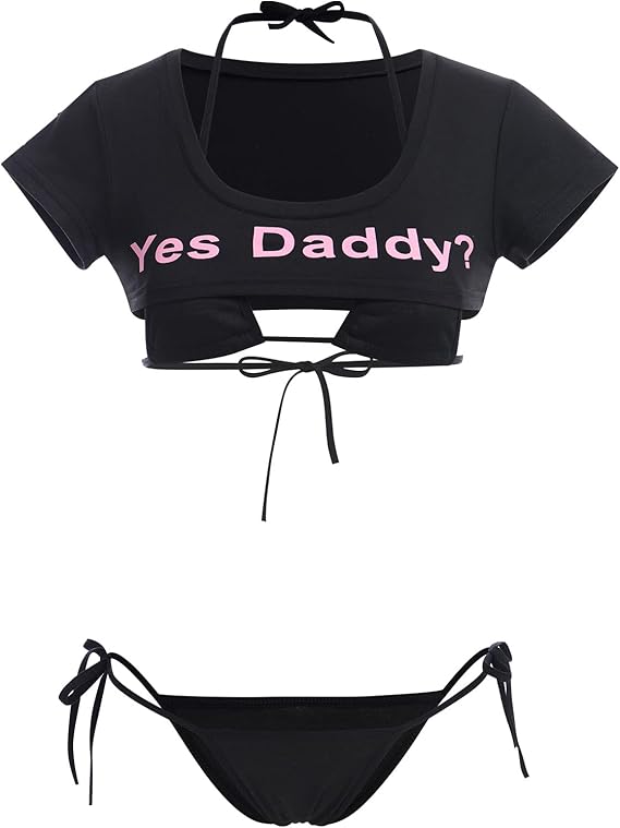 Set Lingerie Bikini Kawaii Luc - Anime Cosplay Bikini ulasan dan harga